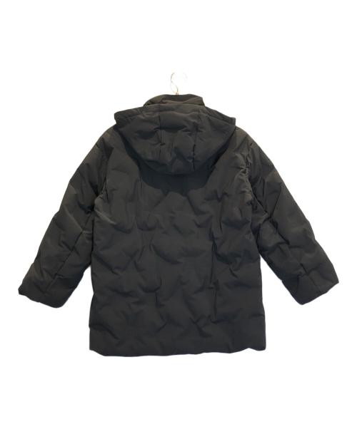 EMPORIO ARMANI（エンポリオ アルマーニ）EMPORIO ARMANI (エンポリオアルマーニ) ロゴ中綿ジャケット ブラック サイズ:36の古着・服飾アイテム