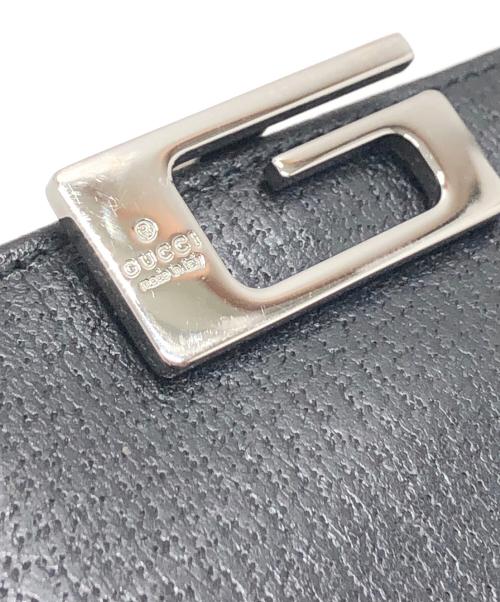 GUCCI（グッチ）GUCCI (グッチ) 2つ折り財布 ブラック サイズ:表記なしの古着・服飾アイテム