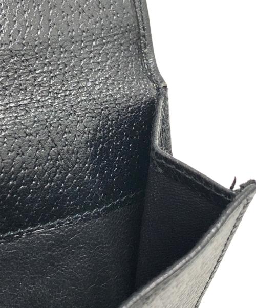 GUCCI（グッチ）GUCCI (グッチ) 2つ折り財布 ブラック サイズ:表記なしの古着・服飾アイテム