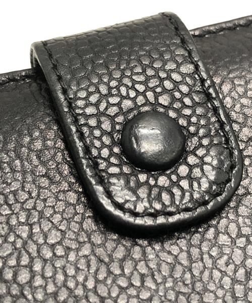 CHANEL（シャネル）CHANEL (シャネル) ココマーク2つ折り財布 ブラック サイズ:表記なしの古着・服飾アイテム