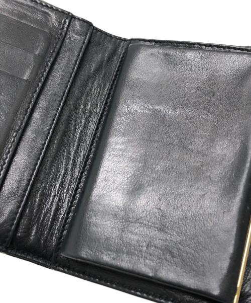 CHANEL（シャネル）CHANEL (シャネル) ココマーク2つ折り財布 ブラック サイズ:表記なしの古着・服飾アイテム
