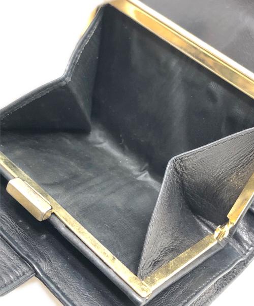 CHANEL（シャネル）CHANEL (シャネル) ココマーク2つ折り財布 ブラック サイズ:表記なしの古着・服飾アイテム