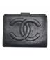 CHANEL（シャネル）の古着「ココマーク2つ折り財布」｜ブラック