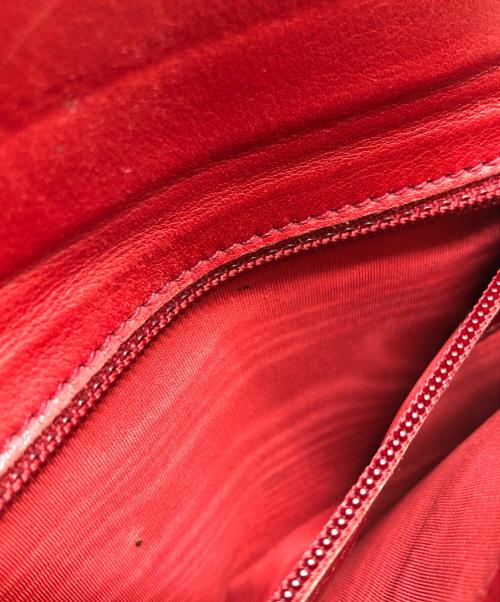 CHANEL（シャネル）CHANEL (シャネル) ココマーク2つ折り財布 レッド サイズ:表記なしの古着・服飾アイテム