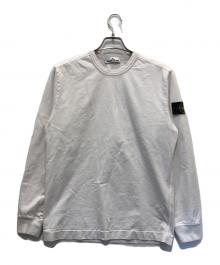 STONE ISLAND（ストーンアイランド）の古着「ヘビーウェイトクルーネックカットソー」｜ホワイト