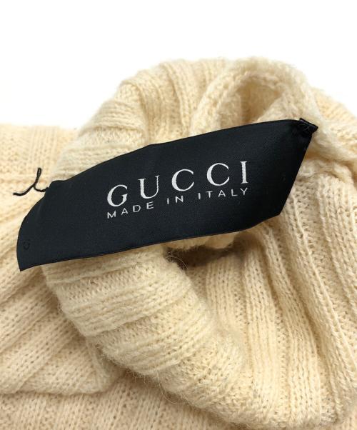 GUCCI（グッチ）GUCCI (グッチ) タートルネックニット アイボリー サイズ:表記なしの古着・服飾アイテム