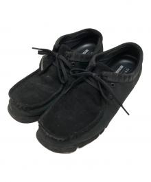 CLARKS ORIGINALS×NEIGHBORHOOD（クラークス オリジナルズ×ネイバーフッド）の古着「切替チャッカーブーツ」｜ブラック