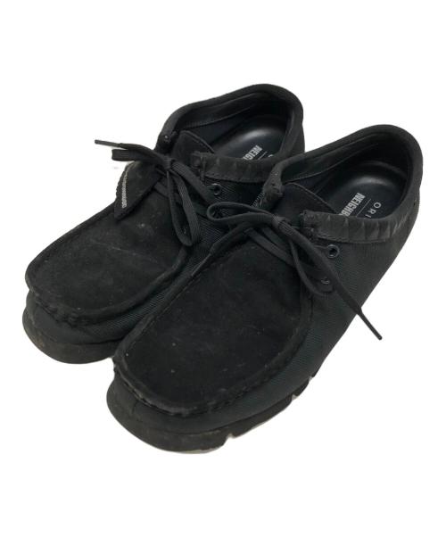 CLARKS ORIGINALS（クラークス オリジナルズ）CLARKS ORIGINALS (クラークス オリジナルズ) NEIGHBORHOOD (ネイバーフッド) 切替チャッカーブーツ ブラック サイズ:UK9/US10/EU43/CN27の古着・服飾アイテム