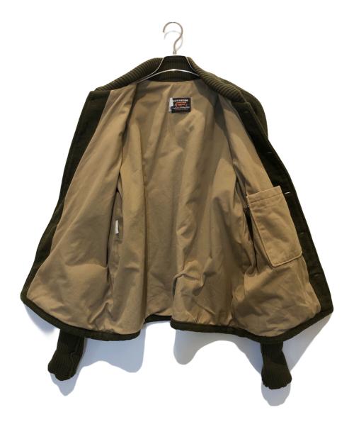 skookum（スクーカム）skookum (スクーカム) ファラオジャケット カーキ サイズ:44の古着・服飾アイテム