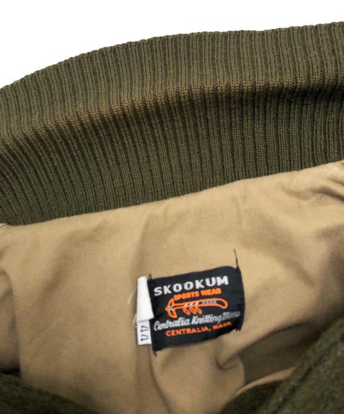 skookum（スクーカム）skookum (スクーカム) ファラオジャケット カーキ サイズ:44の古着・服飾アイテム