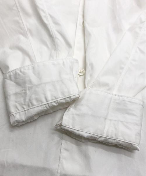 COMME des GARCONS SHIRT（コムデギャルソンシャツ）COMME des GARCONS SHIRT (コムデギャルソンシャツ) ワイドクラシックシャツ ホワイト サイズ:XSの古着・服飾アイテム