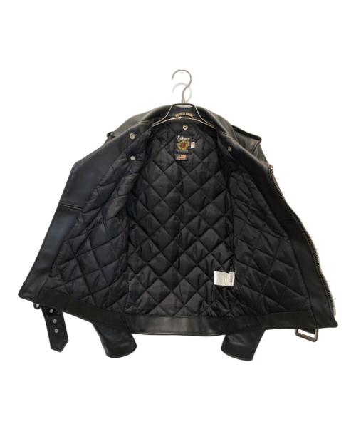 Schott（ショット）Schott (ショット) ダブルライダースジャケット ブラック サイズ:34の古着・服飾アイテム