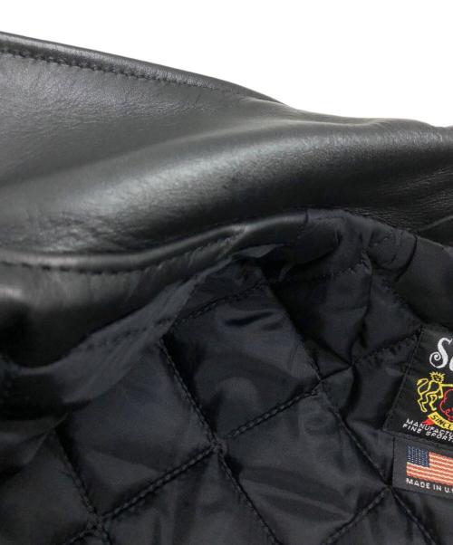Schott（ショット）Schott (ショット) ダブルライダースジャケット ブラック サイズ:34の古着・服飾アイテム