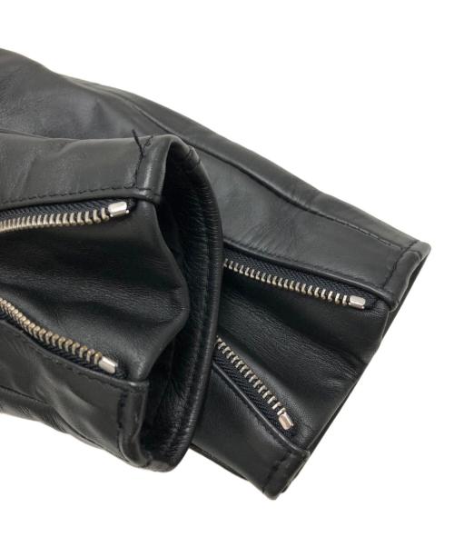 Schott（ショット）Schott (ショット) ダブルライダースジャケット ブラック サイズ:34の古着・服飾アイテム