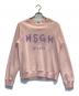 MSGM（エムエスジーエム）の古着「スウェット」｜ピンク