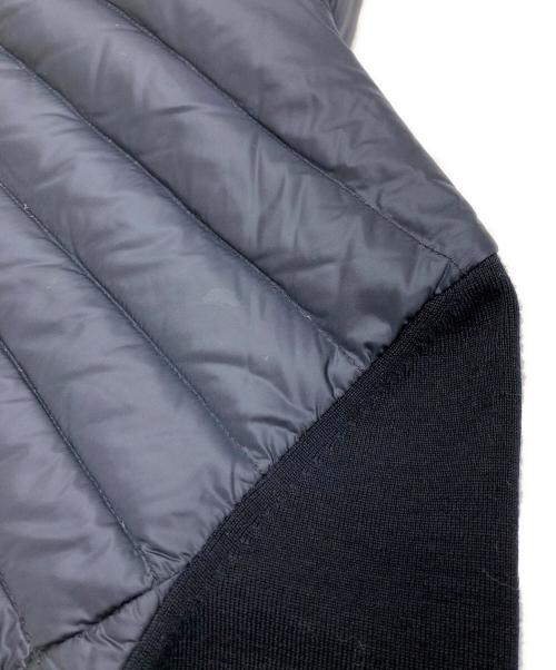 MONCLER（モンクレール）MONCLER (モンクレール) cardigan tricot ダウンコート ネイビー サイズ:Mの古着・服飾アイテム