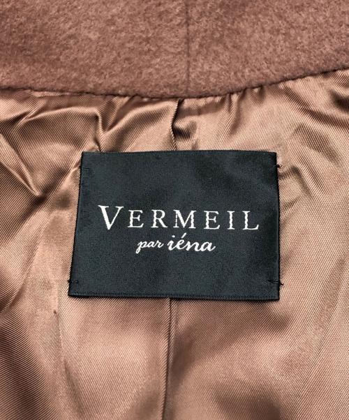 VERMEIL par iena（ヴェルメイユ パー イエナ）VERMEIL par iena (ヴェルメイユ パー イエナ) ガウンコート ブラウン サイズ:38の古着・服飾アイテム