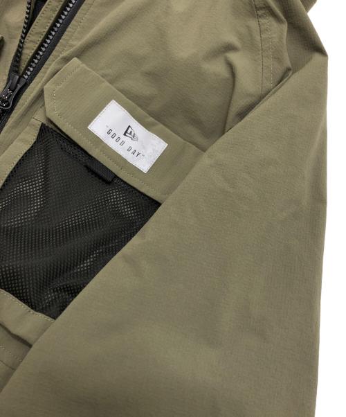 New Era（ニューエラ）New Era (ニューエラ) ナイロンジャケット カーキ サイズ:Mの古着・服飾アイテム