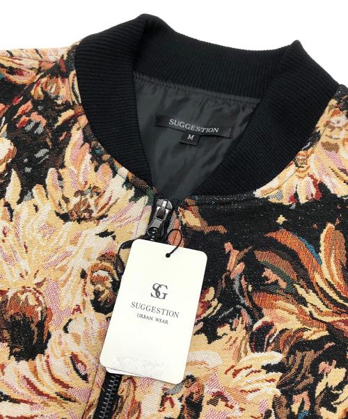 SUGGESTION（サジェスチョン）SUGGESTION (サジェスチョン) ゴブランジャケット オレンジ サイズ:M 未使用品の古着・服飾アイテム