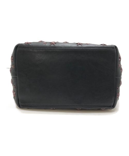 JIMMY CHOO（ジミーチュウ）JIMMY CHOO (ジミーチュウ) スタッズハンドバッグ ブラック サイズ:表記なしの古着・服飾アイテム