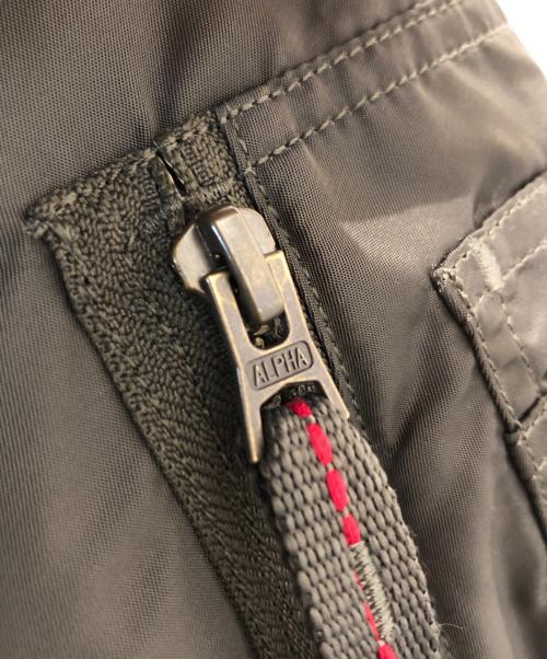 ALPHA（アルファ）ALPHA (アルファ) インジェクターフライトジャケット グリーン サイズ:Sの古着・服飾アイテム