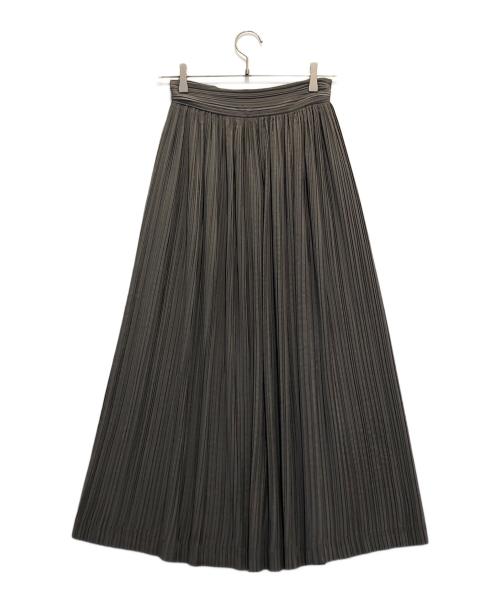 ISSEY MIYAKE（イッセイミヤケ）ISSEY MIYAKE (イッセイミヤケ) プリーツスカート グレー サイズ:Mの古着・服飾アイテム