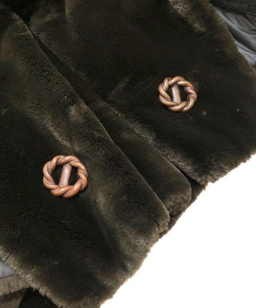 ISSEY MIYAKE（イッセイミヤケ）ISSEY MIYAKE (イッセイミヤケ) フェイクファージャケット グレー サイズ:Mの古着・服飾アイテム