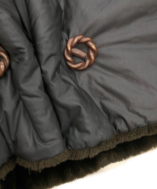 ISSEY MIYAKE（イッセイミヤケ）ISSEY MIYAKE (イッセイミヤケ) フェイクファージャケット グレー サイズ:Mの古着・服飾アイテム