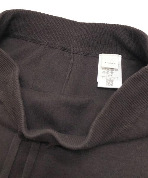 KAGURE（カグレ）KAGURE (カグレ) コットンカシミヤニットスカート ブラウン サイズ:FREEの古着・服飾アイテム