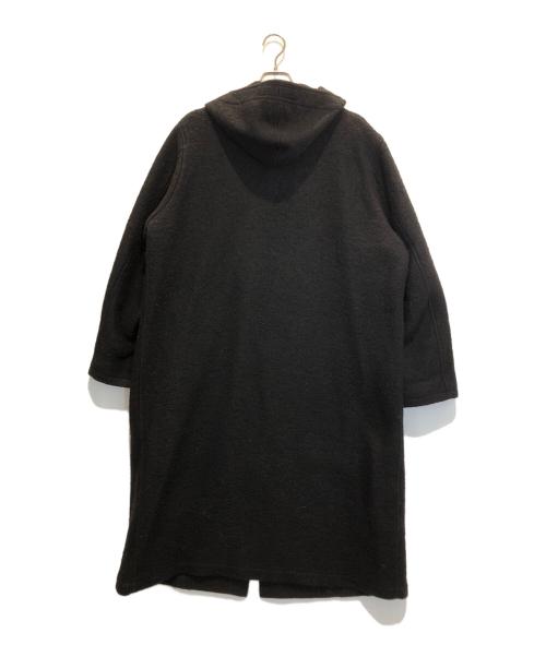 Yohji Yamamoto pour homme（ヨウジヤマモト プールオム）Yohji Yamamoto pour homme (ヨウジヤマモト プールオム) JERSEY HOODED FLY TAILORING COAT ブラック サイズ:表記なしの古着・服飾アイテム