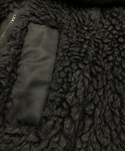 sacai（サカイ）sacai (サカイ) ボアドッキングジャケット ブラック サイズ:2の古着・服飾アイテム