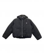 DANTONダントン）の古着「ハイロフトダウンフーデッドジャケット」｜ブラック