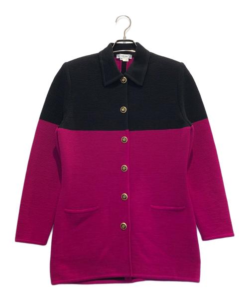 CELINE（セリーヌ）CELINE (セリーヌ) ニットジャケット ピンク サイズ:42の古着・服飾アイテム