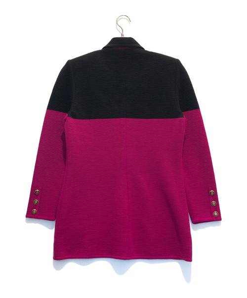 CELINE（セリーヌ）CELINE (セリーヌ) ニットジャケット ピンク サイズ:42の古着・服飾アイテム