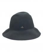 Vivienne Westwoodヴィヴィアンウエストウッド）の古着「ウールハット」｜ブラック