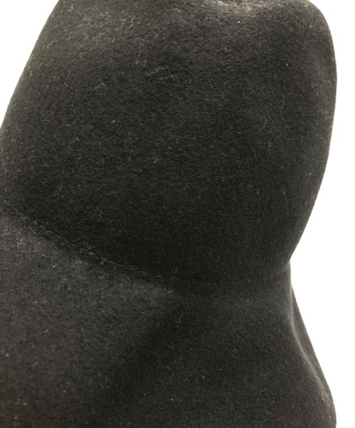 Vivienne Westwood（ヴィヴィアンウエストウッド）Vivienne Westwood (ヴィヴィアンウエストウッド) ウールハット ブラック サイズ:Fの古着・服飾アイテム