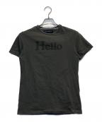 MADISON BLUEマディソンブルー）の古着「HelloプリントTシャツ」