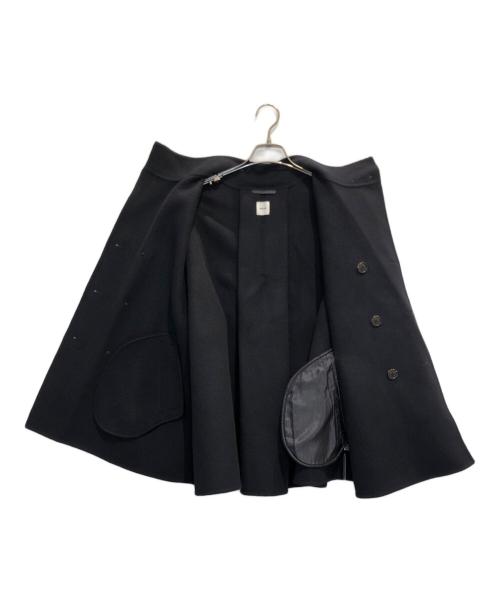 deres（デレス）deres (デレス) short triangle coat ネイビー サイズ:F 未使用品の古着・服飾アイテム