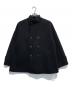 deres（デレス）の古着「short triangle coat」｜ネイビー