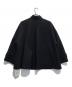 deres (デレス) short triangle coat ネイビー サイズ:F 未使用品：20000円