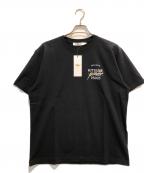 maison kitsuneメゾンキツネ）の古着「NEW JP EXCLUSIVE FOX TEE」｜ブラック