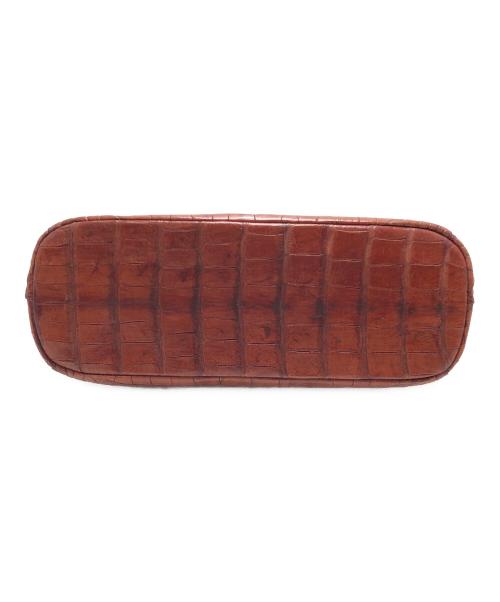 池田工芸（イケダコウゲイ）池田工芸 (イケダコウゲイ) レザーハンドバッグ ブラウン サイズ:表記なしの古着・服飾アイテム