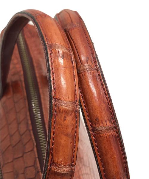 池田工芸（イケダコウゲイ）池田工芸 (イケダコウゲイ) レザーハンドバッグ ブラウン サイズ:表記なしの古着・服飾アイテム