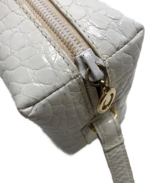 ALTA MODA（ALTA MODA）ALTA MODA (ALTA MODA) ショルダーバッグ ホワイトの古着・服飾アイテム