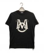 MONCLERモンクレール）の古着「プリントTシャツ」｜ブラック