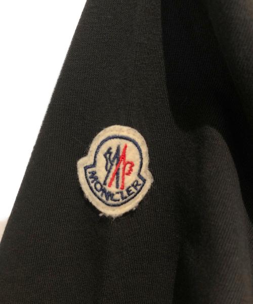 MONCLER（モンクレール）MONCLER (モンクレール) プリントTシャツ ブラック サイズ:Mの古着・服飾アイテム