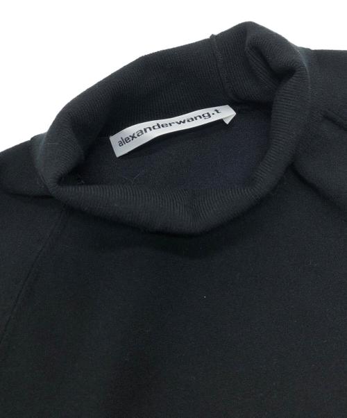 ALEXANDER WANG（アレキサンダー・ワン）ALEXANDER WANG (アレキサンダー・ワン) ロゴカットソー ブラック サイズ:Mの古着・服飾アイテム