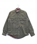L.L.Beanエルエルビーン）の古着「シャツジャケット」｜ブラウン