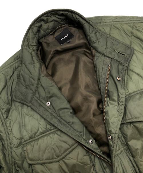 BEAMS（ビームス）BEAMS (ビームス) クレイジー キルト フィールドジャケット カーキ サイズ:Mの古着・服飾アイテム