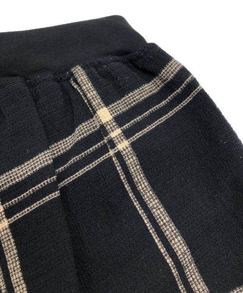 BEARDSLEY（ビアズリー）BEARDSLEY (ビアズリー) ワッフルチェックパンツ ブラック サイズ:1の古着・服飾アイテム